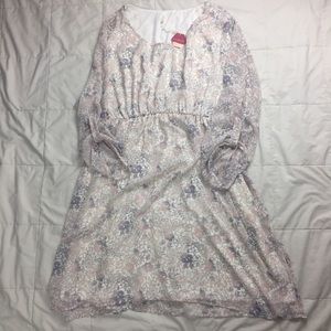 PinkBlush Floral Maternity Dress